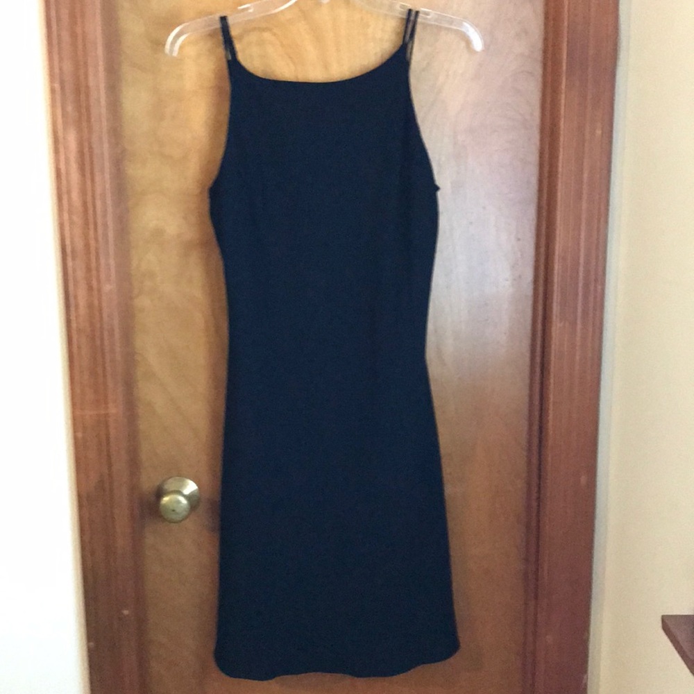 Jones New York Black Dress. Spaghetti straps. 10P